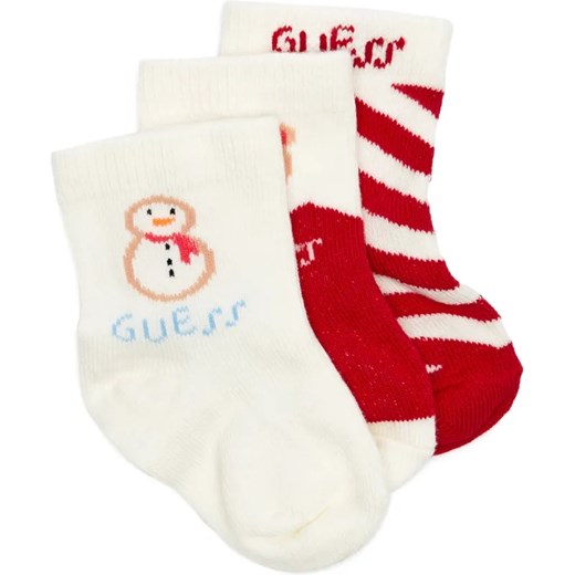 Guess Skarpety 3-pack ze sklepu Gomez Fashion Store w kategorii Skarpetki dziecięce - zdjęcie 184521242