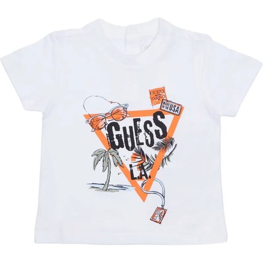 Guess T-shirt | Regular Fit ze sklepu Gomez Fashion Store w kategorii T-shirty chłopięce - zdjęcie 184521260