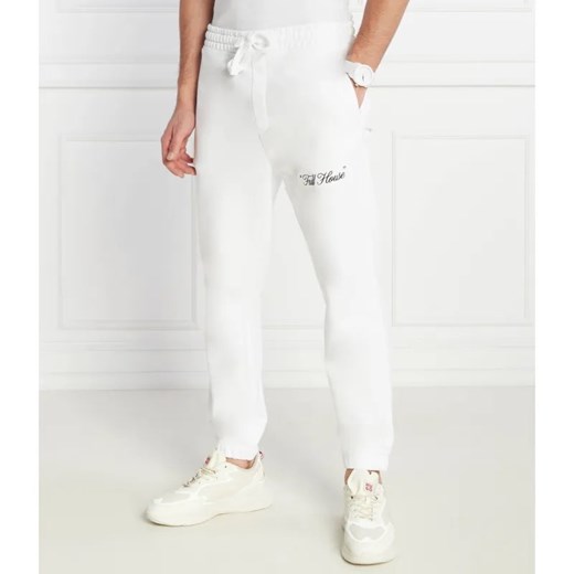 HUGO Spodnie dresowe Duttocks | Regular Fit ze sklepu Gomez Fashion Store w kategorii Spodnie męskie - zdjęcie 184521261