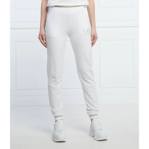 EA7 Spodnie dresowe | Slim Fit ze sklepu Gomez Fashion Store w kategorii Spodnie damskie - zdjęcie 184521271
