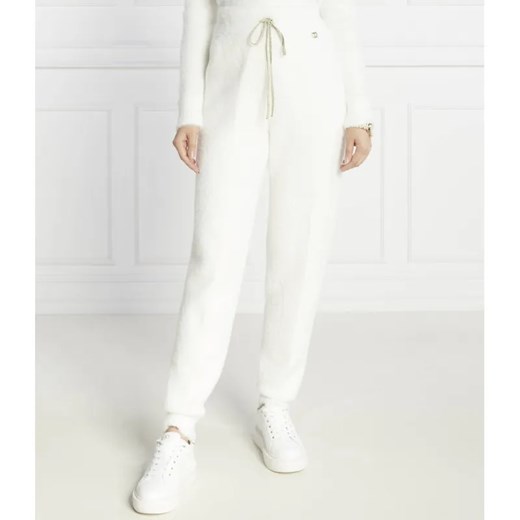 TWINSET Spodnie dzianinowe | Regular Fit ze sklepu Gomez Fashion Store w kategorii Spodnie damskie - zdjęcie 184521281