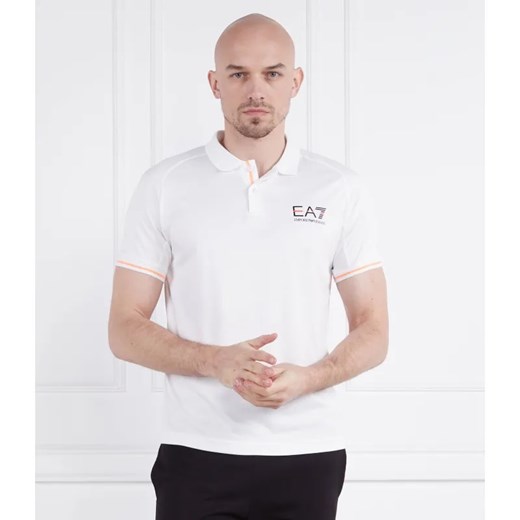 EA7 Polo | Regular Fit ze sklepu Gomez Fashion Store w kategorii T-shirty męskie - zdjęcie 184521284