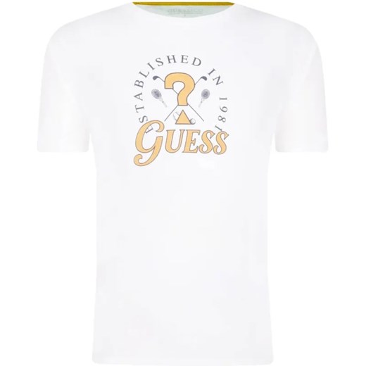 Guess T-shirt | Regular Fit ze sklepu Gomez Fashion Store w kategorii T-shirty chłopięce - zdjęcie 184521293