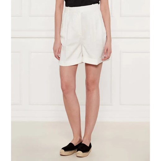 Tommy Hilfiger Szorty | Regular Fit | z dodatkiem lnu Tommy Hilfiger 40 Gomez Fashion Store