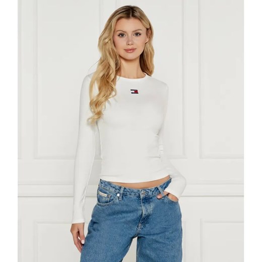 Tommy Jeans Bluzka | Slim Fit ze sklepu Gomez Fashion Store w kategorii Bluzki damskie - zdjęcie 184521433