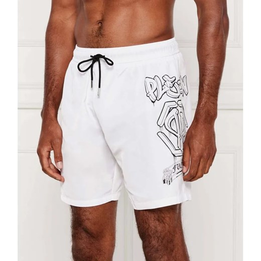 Philipp Plein Szorty kąpielowe Graffiti | Regular Fit ze sklepu Gomez Fashion Store w kategorii Kąpielówki - zdjęcie 184521460