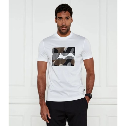 BOSS BLACK T-shirt C-Thompson | Regular Fit | mercerised ze sklepu Gomez Fashion Store w kategorii T-shirty męskie - zdjęcie 184521493