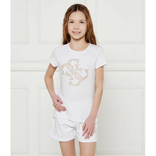 Guess T-shirt | Regular Fit ze sklepu Gomez Fashion Store w kategorii Bluzki dziewczęce - zdjęcie 184521494