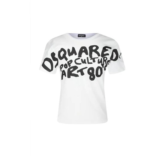 Dsquared2 T-shirt | Relaxed fit ze sklepu Gomez Fashion Store w kategorii Bluzki dziewczęce - zdjęcie 184521503