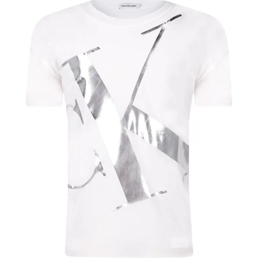 Calvin Klein Jeans T-shirt | Regular Fit ze sklepu Gomez Fashion Store w kategorii T-shirty chłopięce - zdjęcie 184521514
