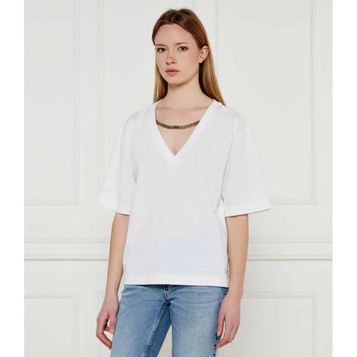 Marciano Guess T-shirt CHRISSY | Relaxed fit ze sklepu Gomez Fashion Store w kategorii Bluzki damskie - zdjęcie 184521581