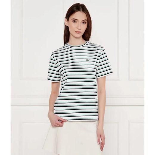 Lacoste T-shirt | Regular Fit ze sklepu Gomez Fashion Store w kategorii Bluzki damskie - zdjęcie 184521590
