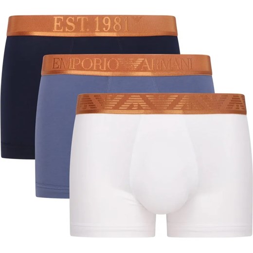 Emporio Armani Bokserki 3-pack ze sklepu Gomez Fashion Store w kategorii Majtki męskie - zdjęcie 184521594