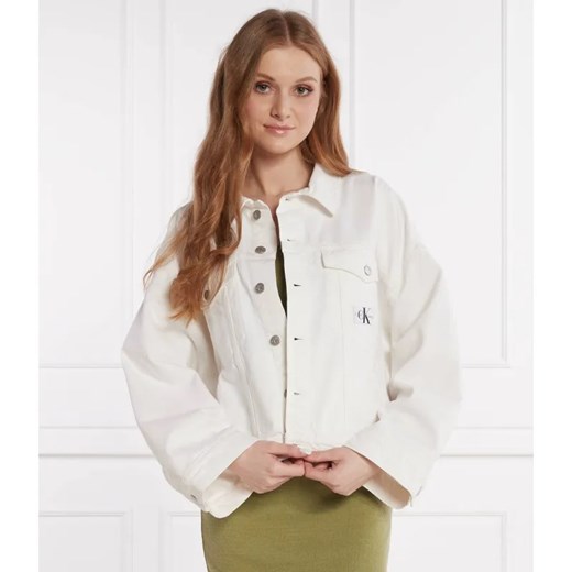 Calvin Klein Jeans Kurtka jeansowa | Relaxed fit ze sklepu Gomez Fashion Store w kategorii Kurtki damskie - zdjęcie 184521691