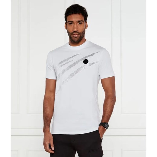 Plein Sport T-shirt Lamina Scratch | Regular Fit ze sklepu Gomez Fashion Store w kategorii T-shirty męskie - zdjęcie 184521730
