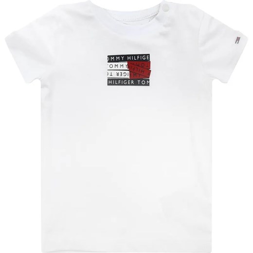Tommy Hilfiger T-shirt | Regular Fit ze sklepu Gomez Fashion Store w kategorii Bluzki dziewczęce - zdjęcie 184521753