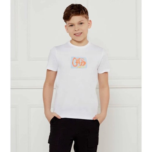 Guess T-shirt | Regular Fit ze sklepu Gomez Fashion Store w kategorii T-shirty chłopięce - zdjęcie 184521770