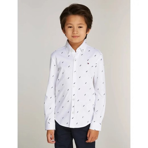 Tommy Hilfiger Koszula ALLOVER | Regular Fit Tommy Hilfiger 176 okazja Gomez Fashion Store