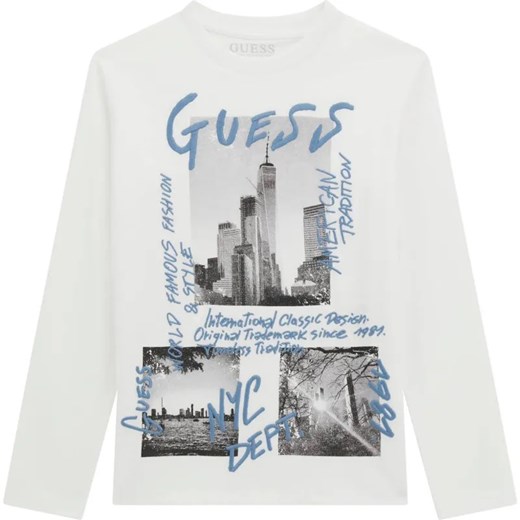 Guess Longsleeve | Regular Fit ze sklepu Gomez Fashion Store w kategorii T-shirty chłopięce - zdjęcie 184521821