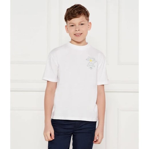 Tommy Hilfiger T-shirt | Regular Fit ze sklepu Gomez Fashion Store w kategorii T-shirty chłopięce - zdjęcie 184521823