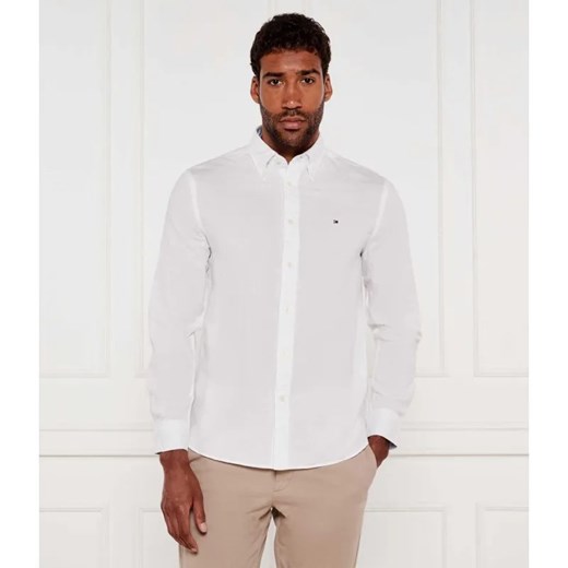 Tommy Hilfiger Koszula | Regular Fit | z dodatkiem lnu ze sklepu Gomez Fashion Store w kategorii Koszule męskie - zdjęcie 184521830