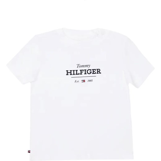 Tommy Hilfiger T-shirt | Regular Fit ze sklepu Gomez Fashion Store w kategorii Bluzki dziewczęce - zdjęcie 184521872