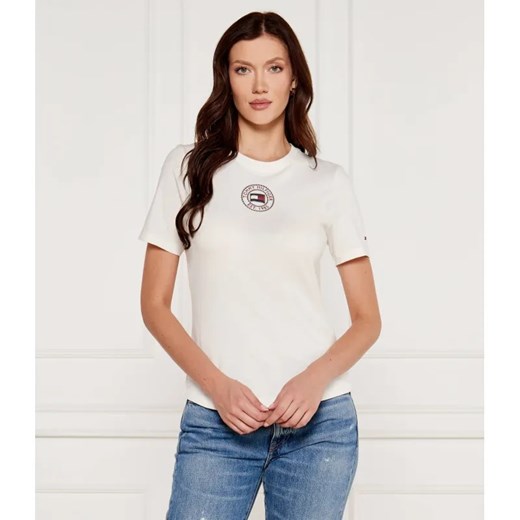 Tommy Hilfiger T-shirt NAUTICAL | Slim Fit ze sklepu Gomez Fashion Store w kategorii Bluzki damskie - zdjęcie 184521880