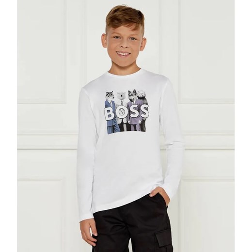 BOSS Kidswear Longsleeve | Regular Fit ze sklepu Gomez Fashion Store w kategorii T-shirty chłopięce - zdjęcie 184521882