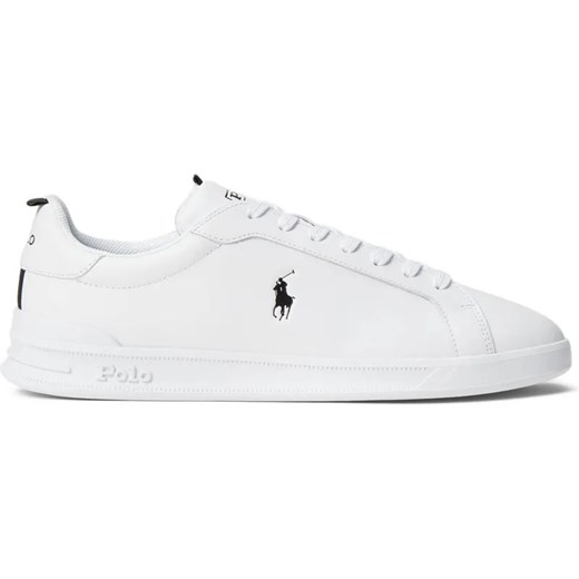 POLO RALPH LAUREN Skórzane sneakersy GROSGRAIN ze sklepu Gomez Fashion Store w kategorii Buty sportowe męskie - zdjęcie 184521934