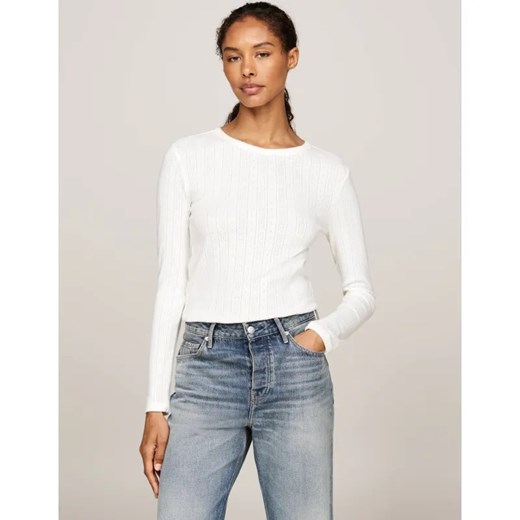 Tommy Hilfiger Bluzka | Slim Fit ze sklepu Gomez Fashion Store w kategorii Bluzki damskie - zdjęcie 184521941