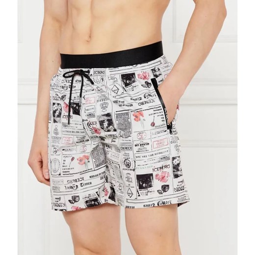 Iceberg Szorty kąpielowe | Regular Fit ze sklepu Gomez Fashion Store w kategorii Kąpielówki - zdjęcie 184521973