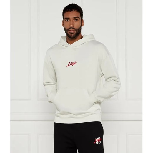 HUGO Bluza Dlogolong | Relaxed fit ze sklepu Gomez Fashion Store w kategorii Bluzy męskie - zdjęcie 184521992