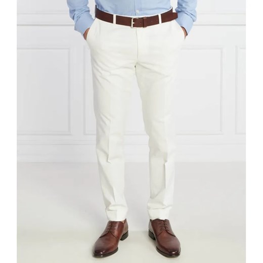 Oscar Jacobson Spodnie denz turn up | Slim Fit ze sklepu Gomez Fashion Store w kategorii Spodnie męskie - zdjęcie 184522021