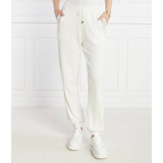 Liu Jo Sport Spodnie dzianinowe | Regular Fit ze sklepu Gomez Fashion Store w kategorii Spodnie damskie - zdjęcie 184522052