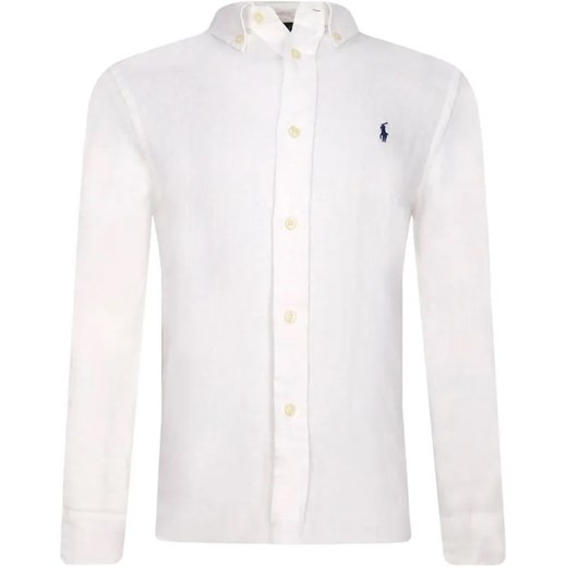 POLO RALPH LAUREN Lniana koszula | Regular Fit ze sklepu Gomez Fashion Store w kategorii Koszule chłopięce - zdjęcie 184522062