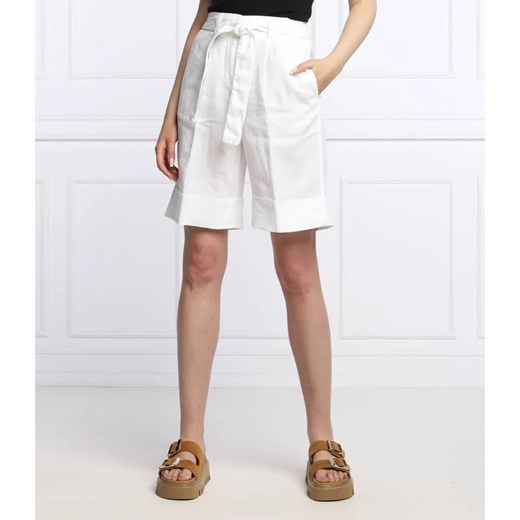 Peserico Lniane szorty | Regular Fit ze sklepu Gomez Fashion Store w kategorii Szorty - zdjęcie 184522064