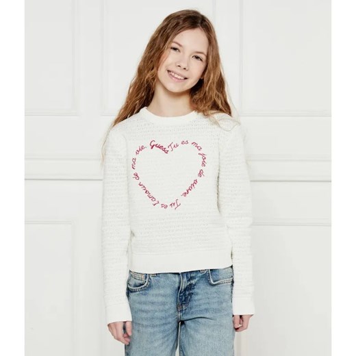 Guess Sweter | Regular Fit ze sklepu Gomez Fashion Store w kategorii Swetry dziewczęce - zdjęcie 184522101