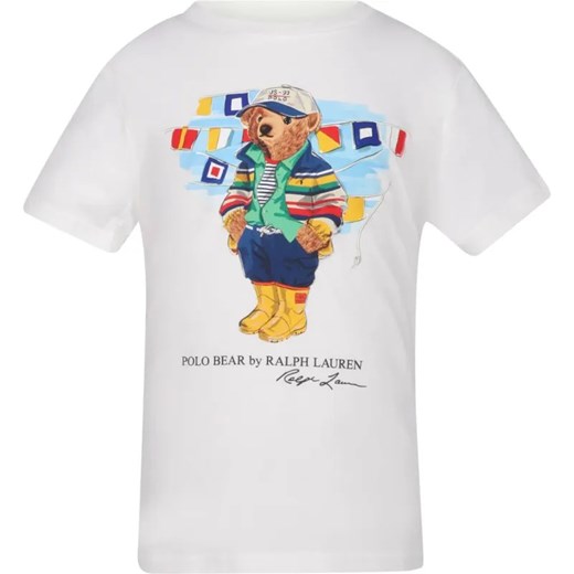 POLO RALPH LAUREN T-shirt | Regular Fit ze sklepu Gomez Fashion Store w kategorii T-shirty chłopięce - zdjęcie 184522133