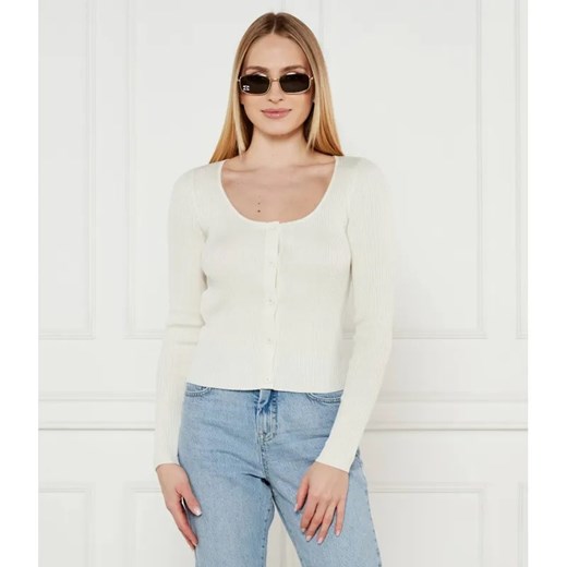 Pinko Jedwabny kardigan ASSIA | Slim Fit ze sklepu Gomez Fashion Store w kategorii Swetry damskie - zdjęcie 184522183