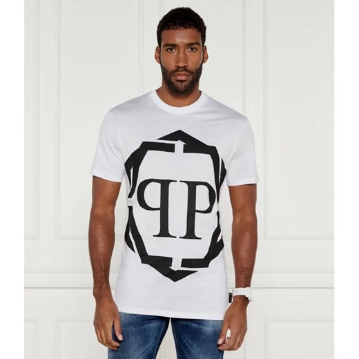 Philipp Plein T-shirt Hexagon | Regular Fit ze sklepu Gomez Fashion Store w kategorii T-shirty męskie - zdjęcie 184522224