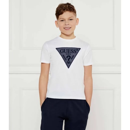 Guess T-shirt | Regular Fit ze sklepu Gomez Fashion Store w kategorii T-shirty chłopięce - zdjęcie 184522270