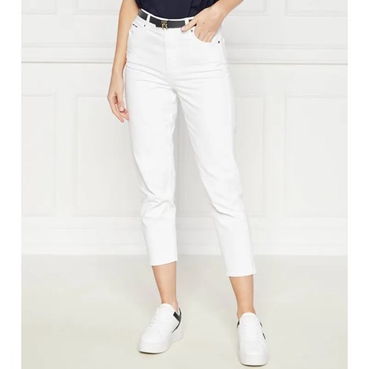 Calvin Klein Spodnie cygaretki INFINITE ze sklepu Gomez Fashion Store w kategorii Spodnie damskie - zdjęcie 184522284