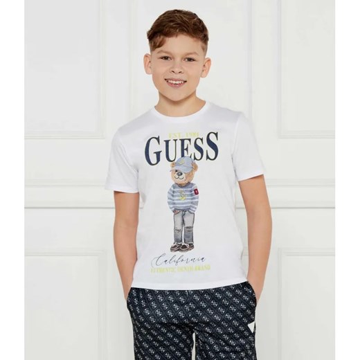 Guess T-shirt | Regular Fit ze sklepu Gomez Fashion Store w kategorii T-shirty chłopięce - zdjęcie 184522292