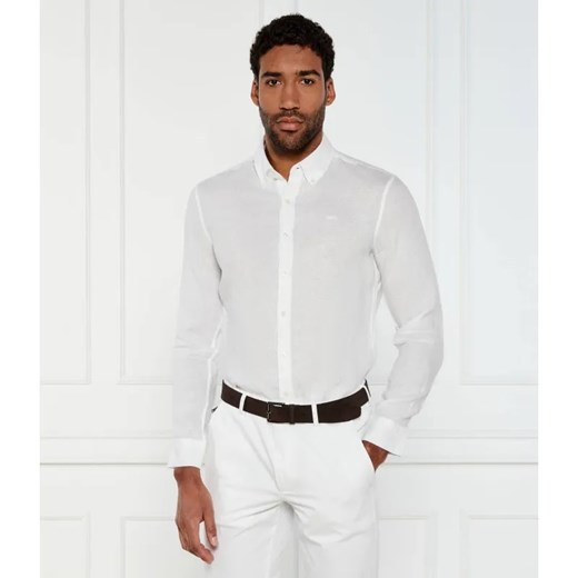 Michael Kors Lniana koszula | Slim Fit ze sklepu Gomez Fashion Store w kategorii Koszule męskie - zdjęcie 184522314