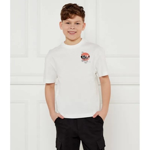 EA7 T-shirt | Modern fit ze sklepu Gomez Fashion Store w kategorii T-shirty chłopięce - zdjęcie 184522322
