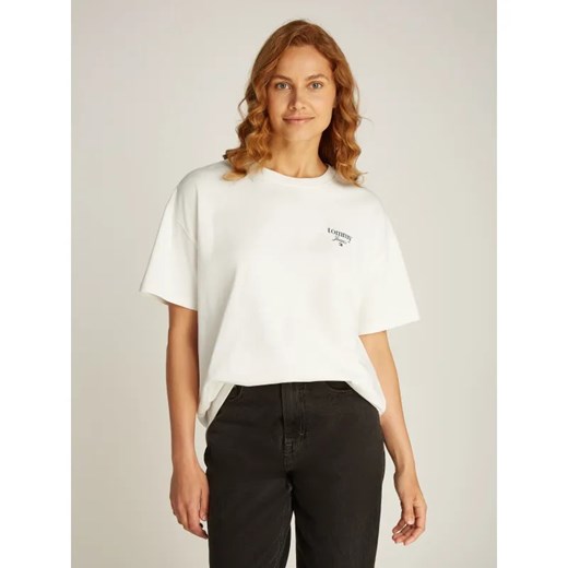 Tommy Jeans T-shirt | Regular Fit ze sklepu Gomez Fashion Store w kategorii Bluzki damskie - zdjęcie 184522334