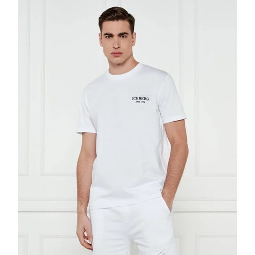 Iceberg T-shirt | Regular Fit ze sklepu Gomez Fashion Store w kategorii T-shirty męskie - zdjęcie 184522371