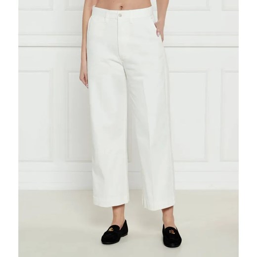 POLO RALPH LAUREN Spodnie | Straight fit ze sklepu Gomez Fashion Store w kategorii Spodnie damskie - zdjęcie 184522374