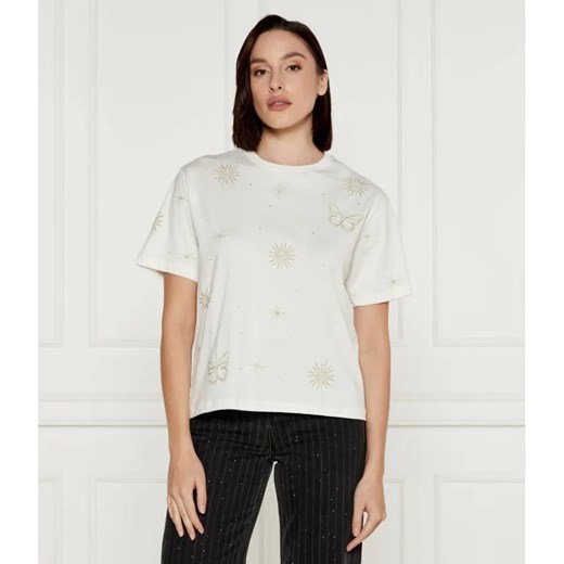 Desigual T-shirt TAROT | Regular Fit ze sklepu Gomez Fashion Store w kategorii Bluzki damskie - zdjęcie 184522394