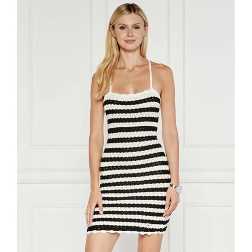 Tommy Jeans Sukienka CROCHET STRIPE Tommy Jeans M Gomez Fashion Store okazyjna cena